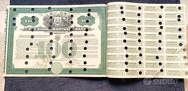 Cuba: Banco Territorial de Cuba - Cuban Mortage Ba