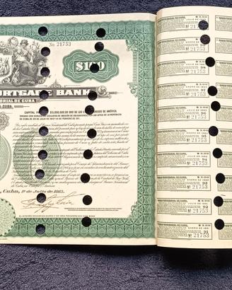 Cuba: Banco Territorial de Cuba - Cuban Mortage Ba