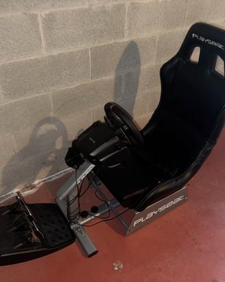Logitech G920 + Playseat + H-Shifter