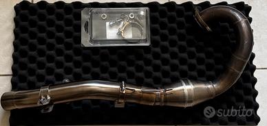 Collettore Tekmo acciaio inox per KTM 690 SMC R