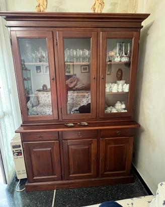 Credenza legno in arte povera