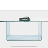 tavolo vetro temperato  cm240X120 h74