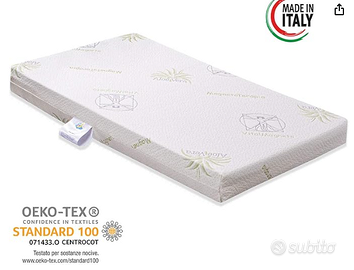 Materasso per culla lettino ALOE DREAM antisoffoco