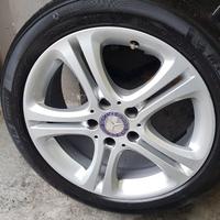 CERCHI R17 ORIGINALI MERCEDES + Gomme estive