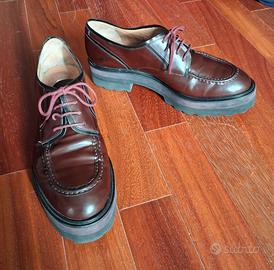 Scarpe Stringate Fratelli Rossetti in Pelle