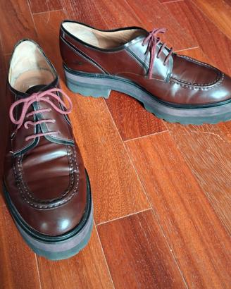 Scarpe Stringate Fratelli Rossetti in Pelle