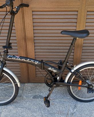 Bicicletta pieghevole leggerissima da città 