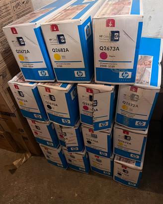 Toner Hp Color laser jet (15pz) nuovi