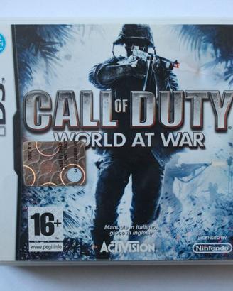 Call of Duty World at War - Nintendo DS *Completo*