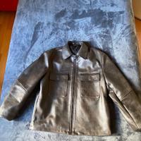 giacca di pelle martone Zara