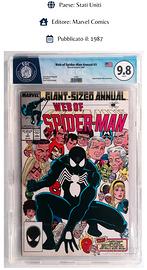 Spiderman: Web of Spiderman Annual 3, EGC 9.8