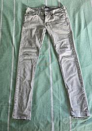 Jeans Kiabi Grigio Chiaro Slim Fit - Taglia 44 