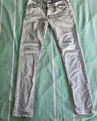 Jeans Kiabi Grigio Chiaro Slim Fit - Taglia 44 
