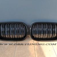 Calandra sport BMW E46 01-05 nero lucido