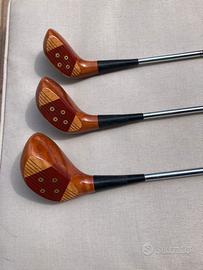 Set legni golf vintage