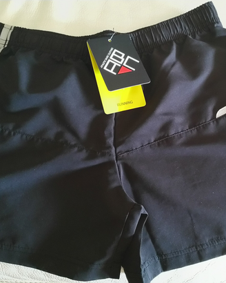 Short pantaloncini corti running nuovo marca ABC