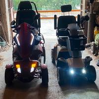 Scotter elettrico per anziani o disabili