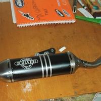 silenziatore per 125 cc 2 tempi