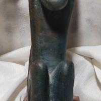 Statua in bronzo Vintage anni 70