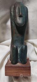 Statua in bronzo Vintage anni 70