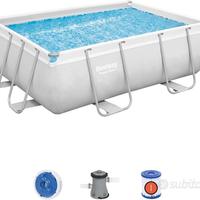 Piscina bestway compresa di pompa di filtraggio