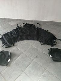 Coprigambe e coprimani scooter