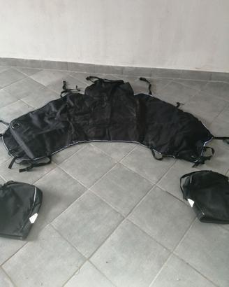 Coprigambe e coprimani scooter