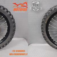 COPPIA RUOTE complete YAMAHA YZ YZF perni 20/22 ex