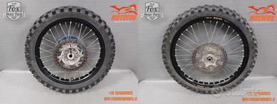 COPPIA RUOTE complete YAMAHA YZ YZF perni 20/22 ex