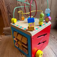Cubo gioco in legno