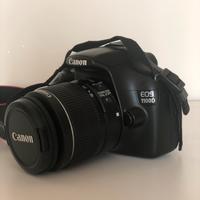 CANON EOS 1100D + OBBIETTIVO + ACCESSORI