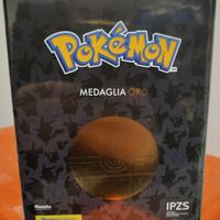 Pokémon medaglia oro 