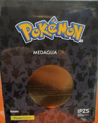 Pokémon medaglia oro 