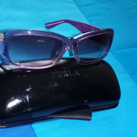 Occhiale da sole Furla color prugna