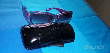 Occhiale da sole Furla color prugna