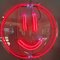 Insegna neon vetro