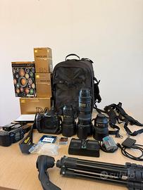 Nikon D4 + 24-70 2.8 + 85 1.4 G + 70-200 Vr G if-d