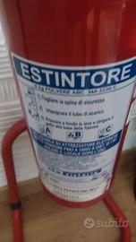 Estintore 6kg con Piantana 