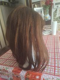 parrucca di capelli veri
