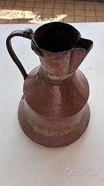 Caraffa maxi in rame vintage
