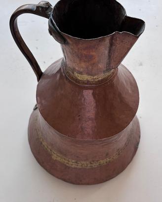 Caraffa maxi in rame vintage