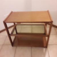 Tavolinetto noce Sala  (80x35x70)