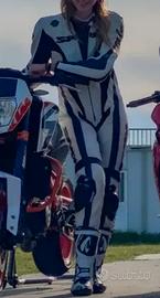 tuta moto intera spidi 46 lady