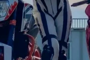 tuta moto intera spidi 46 lady