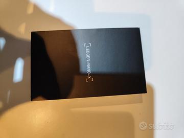 Ledger Nano X originale – mai usato, con scatola