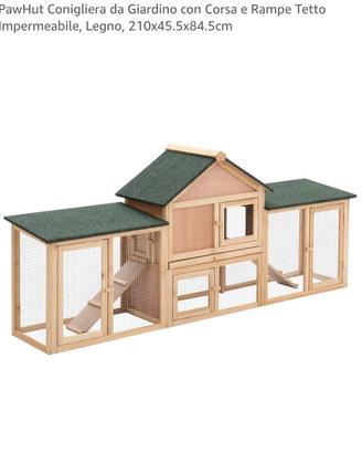 Casetta per coniglio in legno  NUOVA