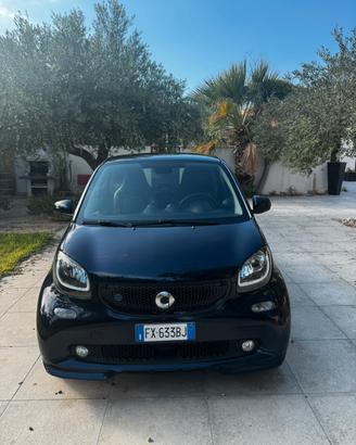 Smart EQ Paris blue Brabus