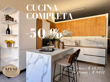 CUCINA COMPLETA A META' PREZZO