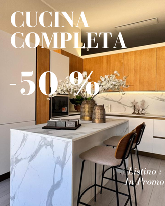 CUCINA COMPLETA A META' PREZZO