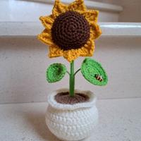Girasole uncinetto 